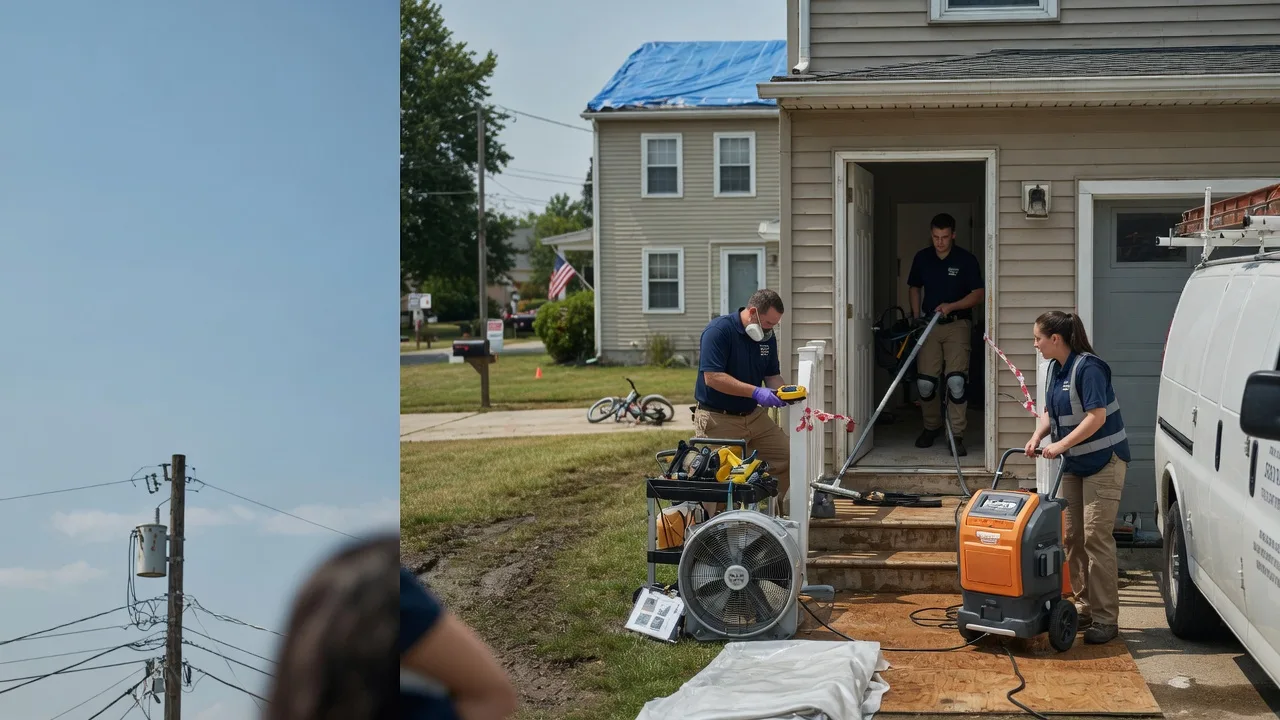 Water Damage Repair in Stockwell, IN near me